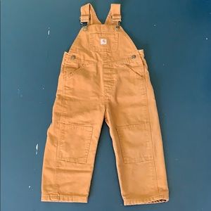 Carhartt overalls. Size 2T